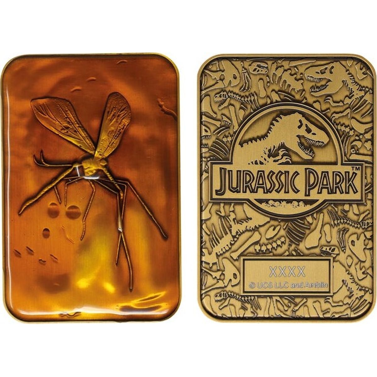 Jurassic Park Limited Edition Mosquito In Amber Ingot