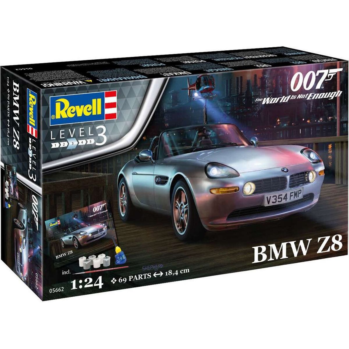 Revell - James Bond Bmw Z8 - Level 3 - 1:24 - 05662