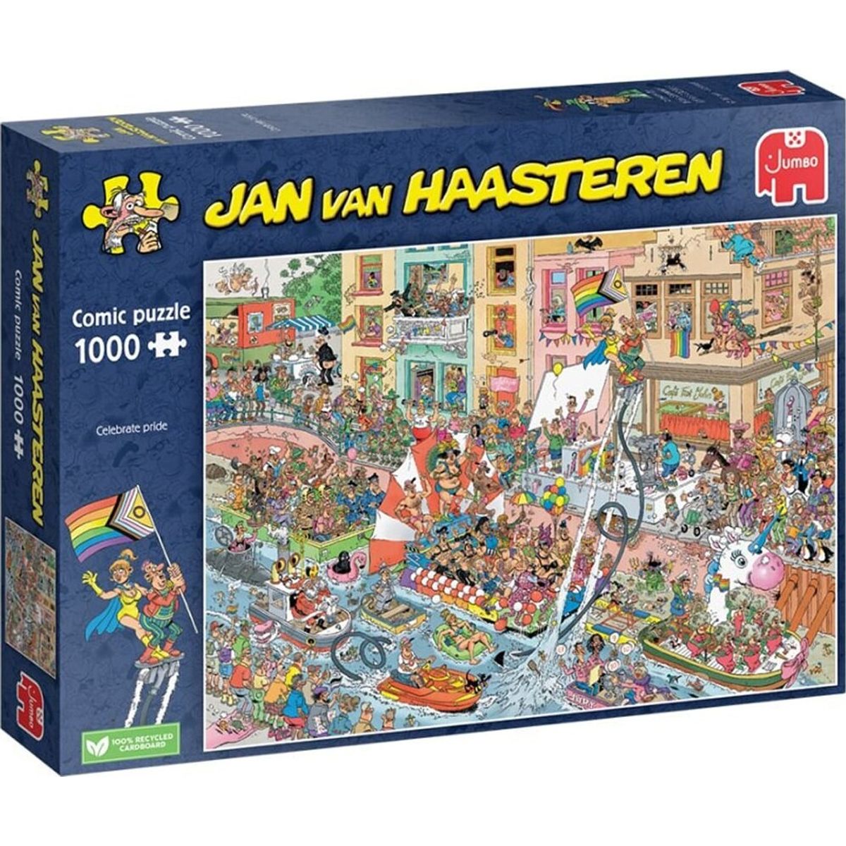 Jan Van Haasteren Puslespil - Celebrate Pride - 1000 Brikker