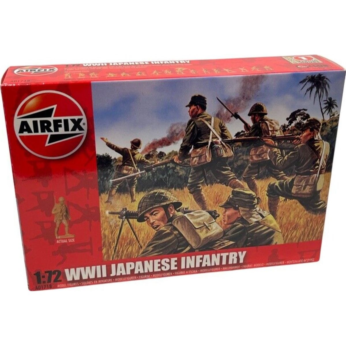 Airfix - Wwii Japanese Infantry - 1:72 - A00718v