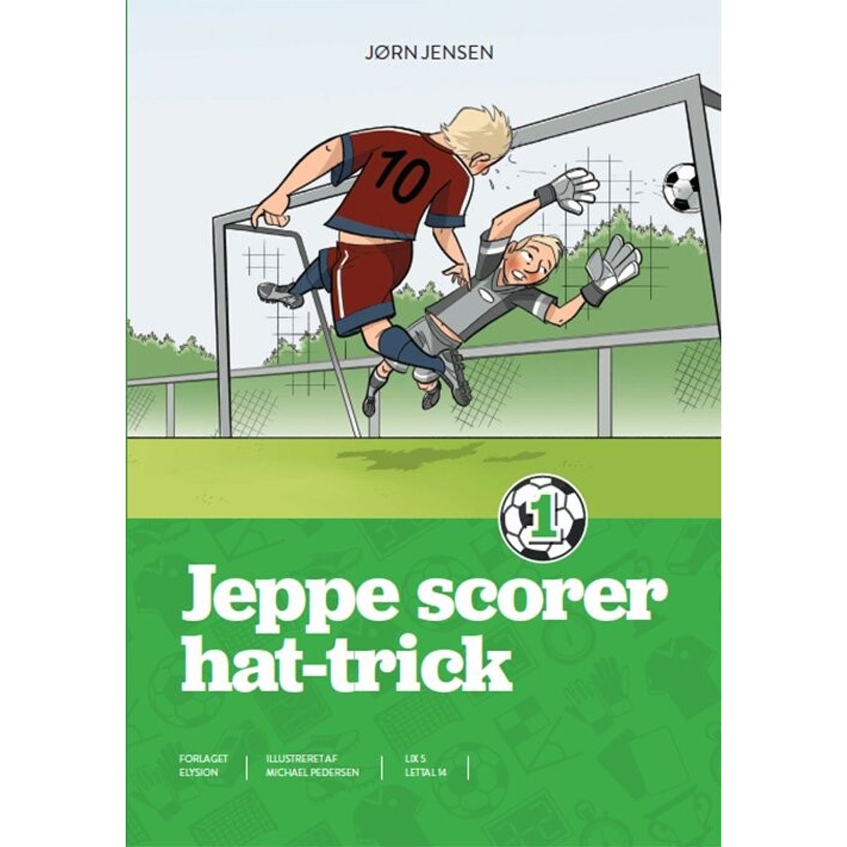 Jeppe Laver Hattrick - Jørn Jensen - Bog