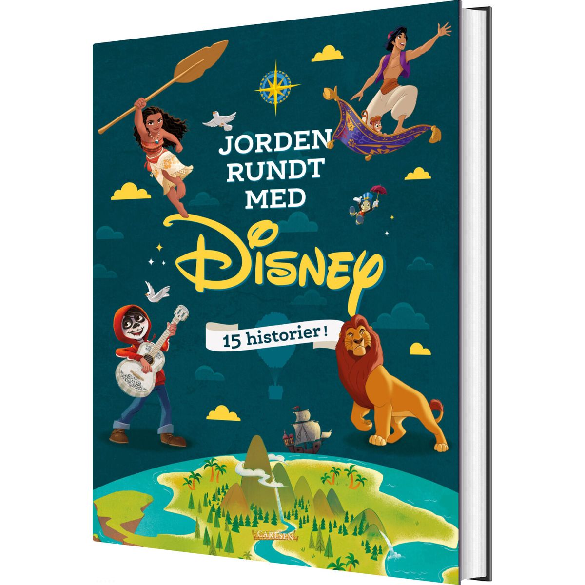 Jorden Rundt Med Disney - Disney - Bog