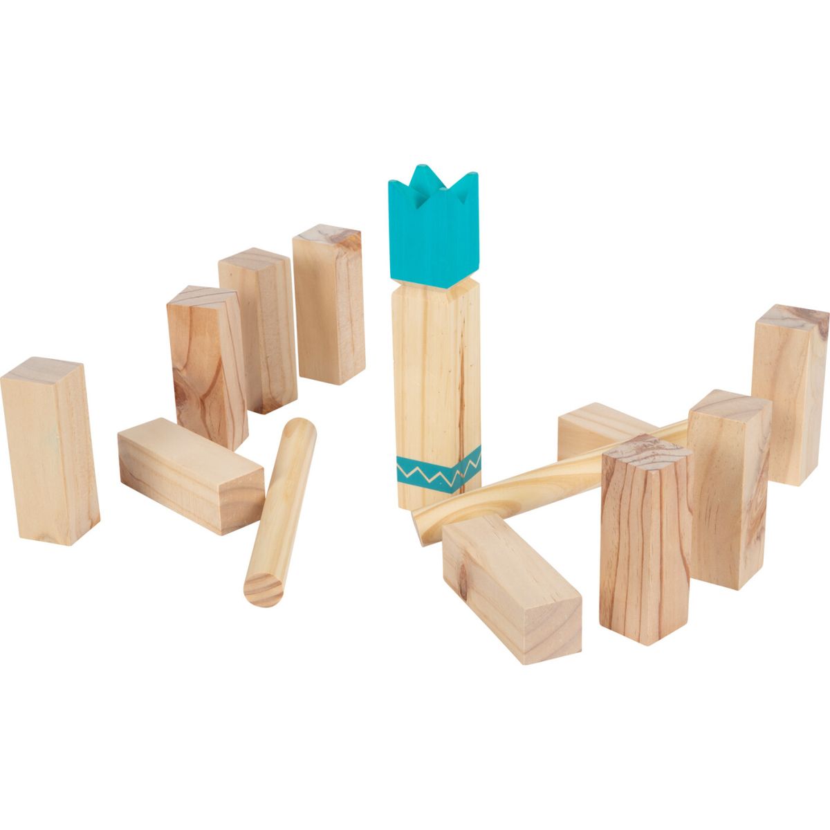 Kongespil - Kubb - Træ - Small Foot