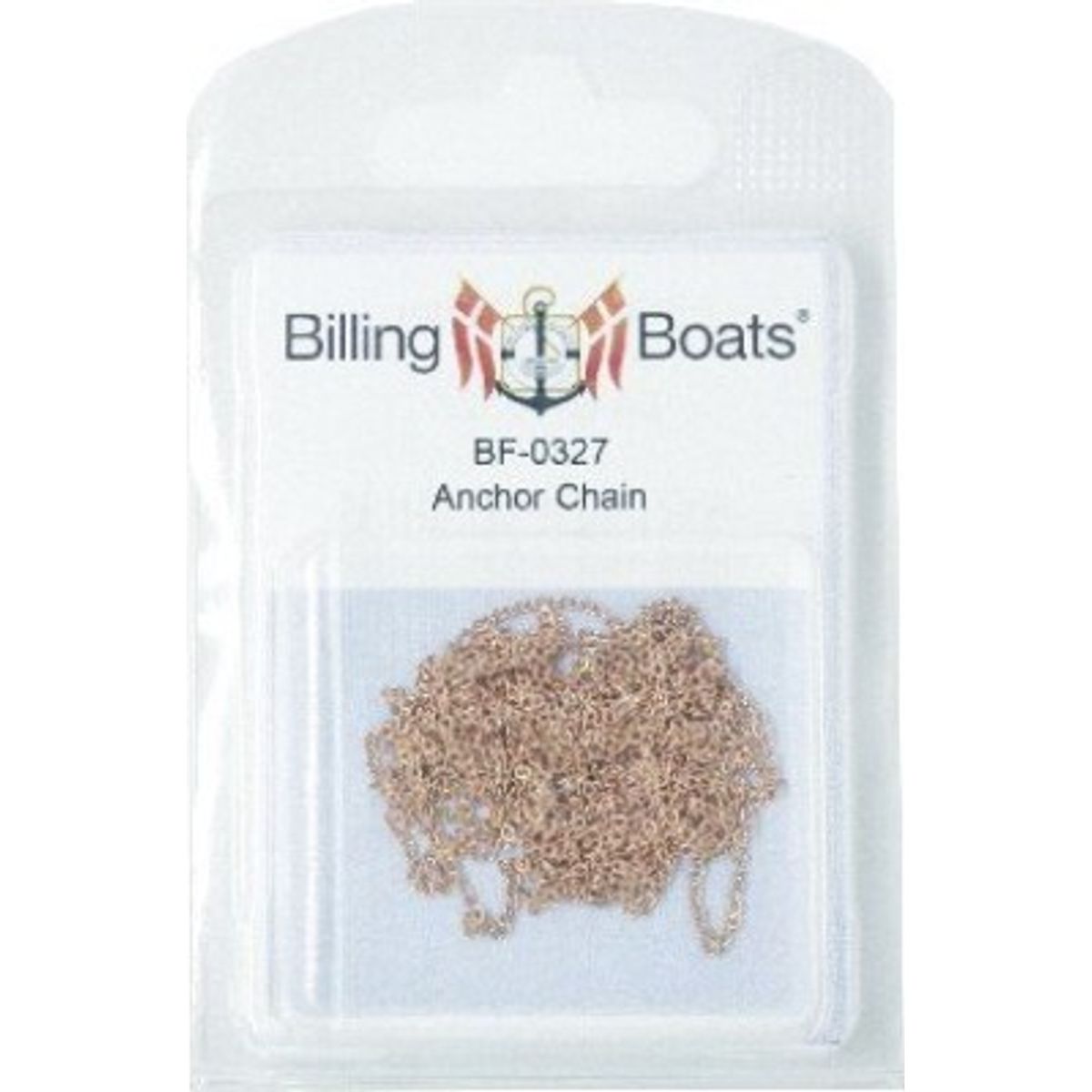 Billing Boats Fittings - Ankerkæde - 1,6 X 2 Mm - Loddet