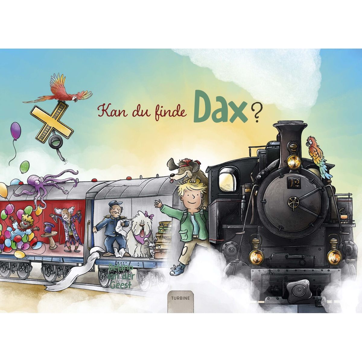 Kan Du Finde Dax? - Delano Van Der Geest - Bog