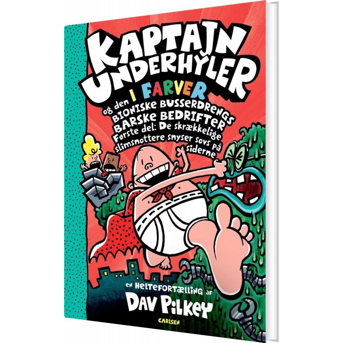 Kaptajn Underhyler I Farver 6 - Og Den Bioniske Bussedrengs Barske Bedrifter - Dav Pilkey - Bog