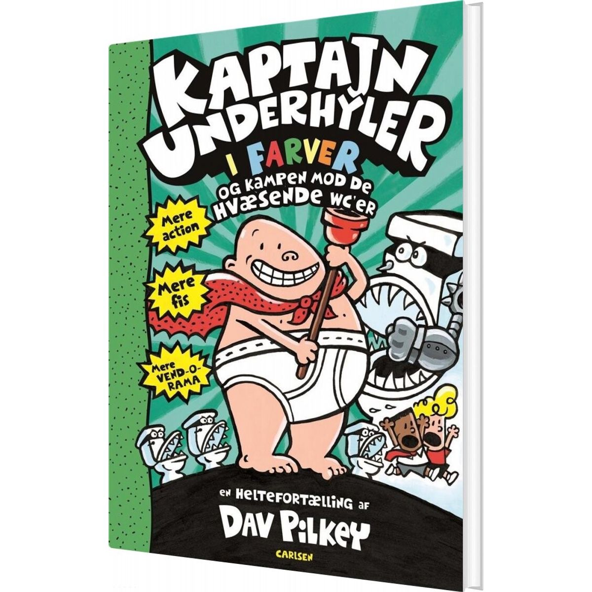 Kaptajn Underhyler I Farver 2 - Dav Pilkey - Bog