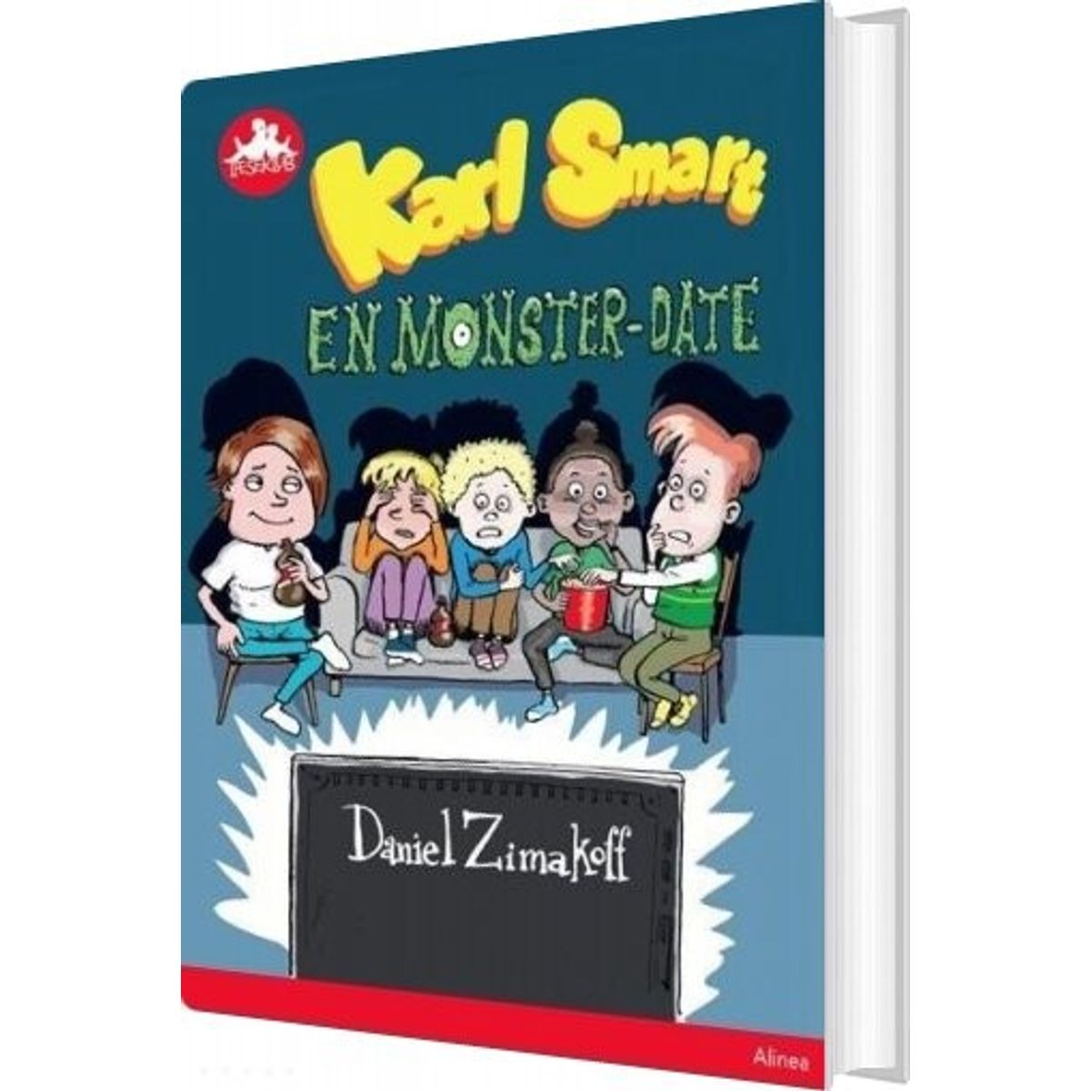 Karl Smart - En Monster-date, Rød Læseklub - Daniel Zimakoff - Bog