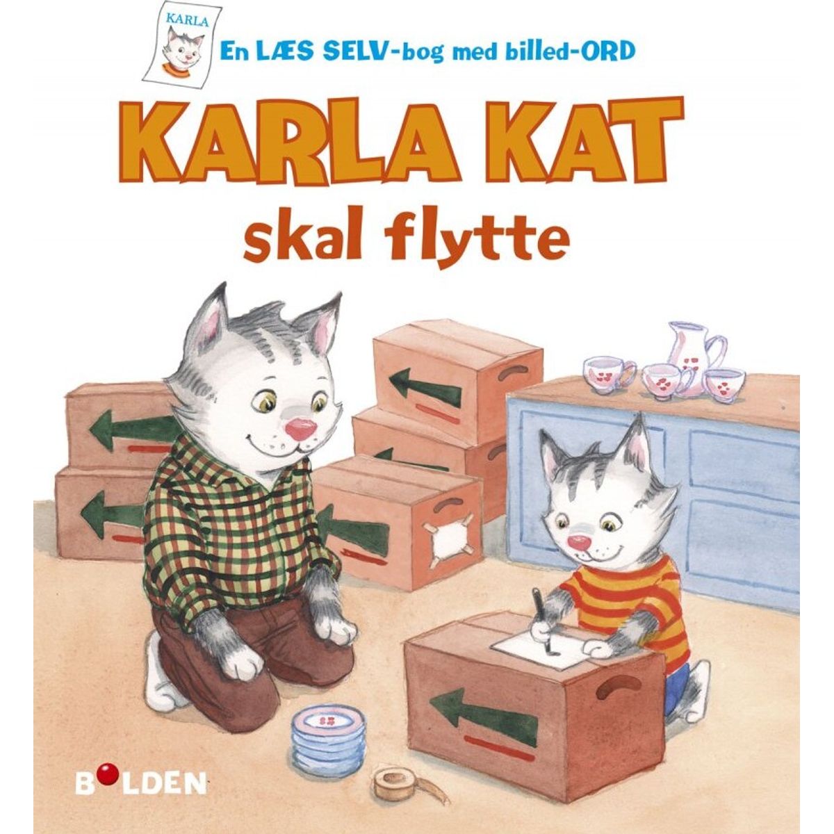 Karla Kat Skal Flytte - Maiken ísberg - Bog