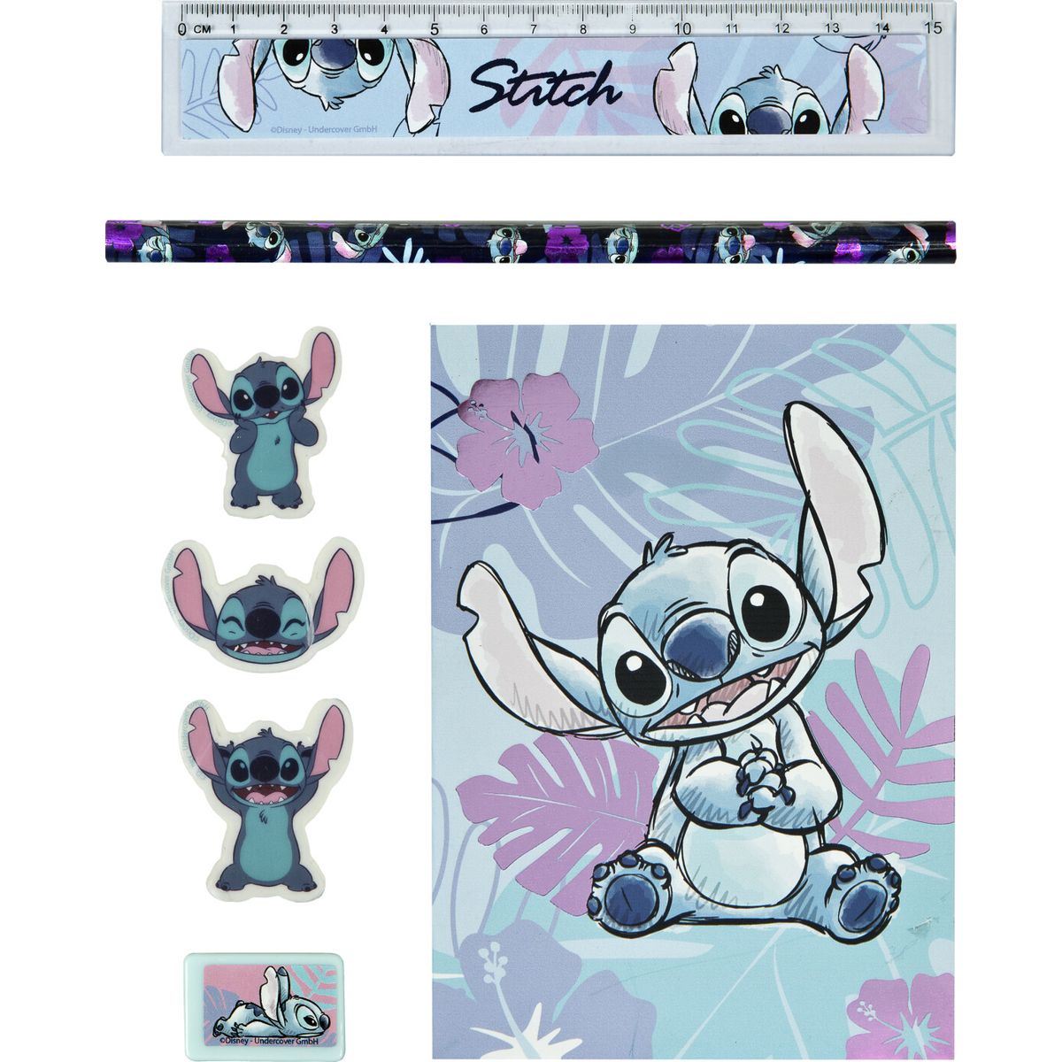 Kids Licensing - Fashion Skrive Sæt - Lilo & Stitch