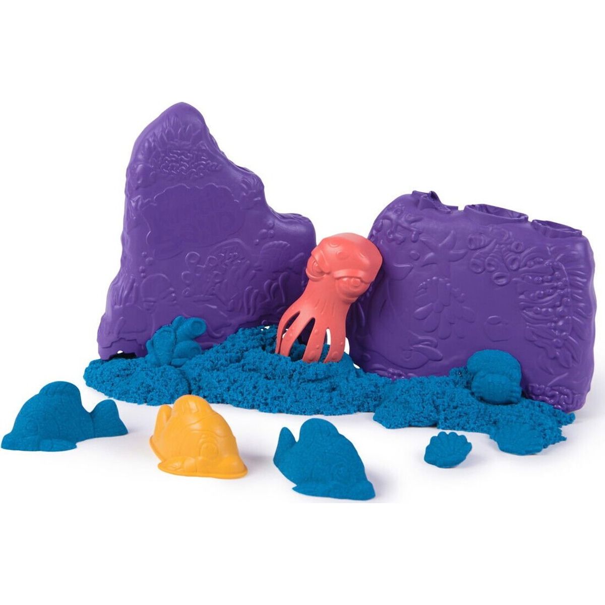 Kinetic Sand - Koralrev Skjulested Sæt