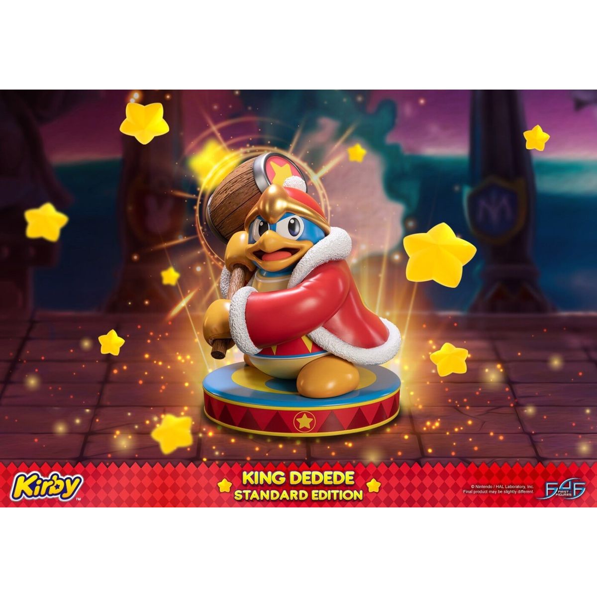 First 4 Figures - Kirby Figur - King Dedede - Resin Statue - 29 Cm