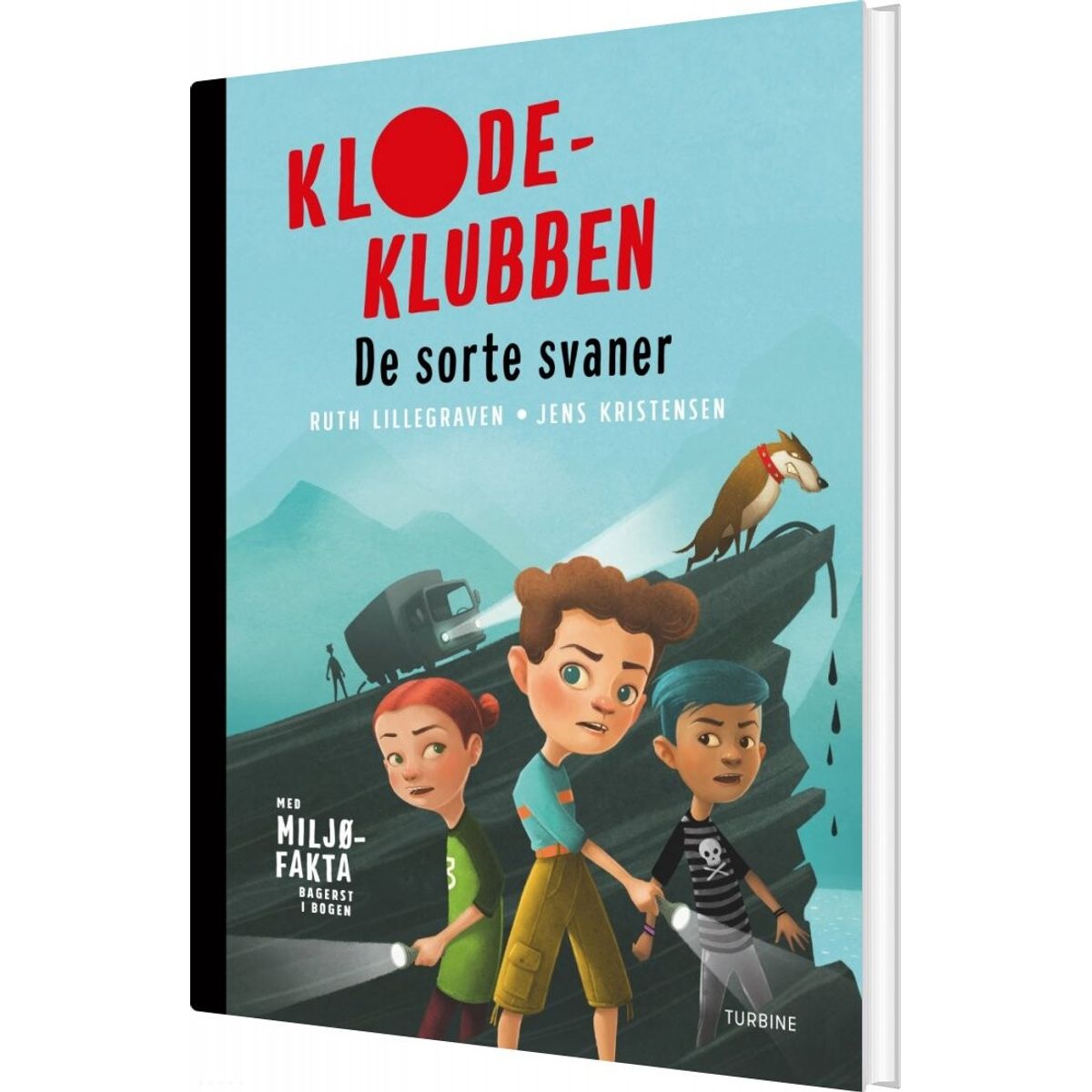 Klodeklubben - De Sorte Svaner - Ruth Lillegraven - Bog