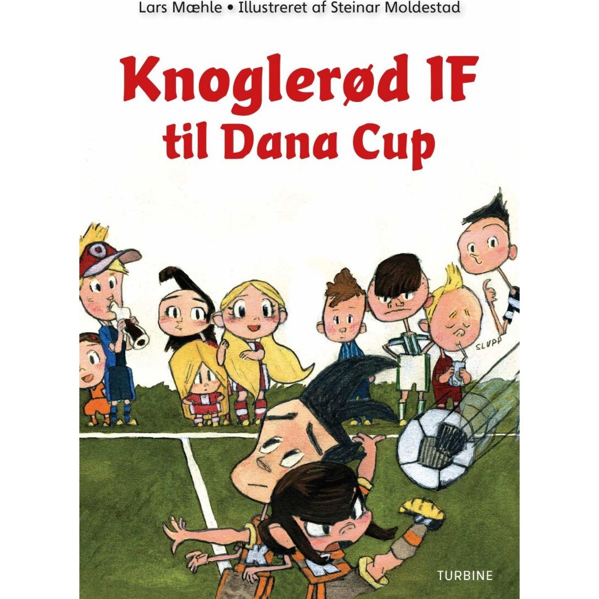 Knoglerød If Til Dana Cup - Lars Mæhle - Bog