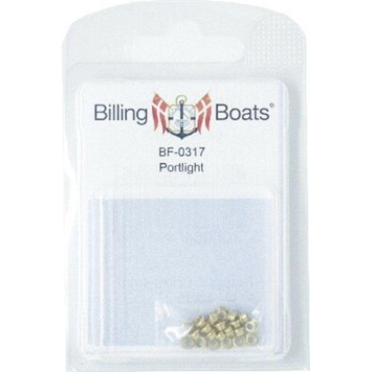 Billing Boats Fittings - Koøje - 4,2 Mm - 20 Stk - Guld