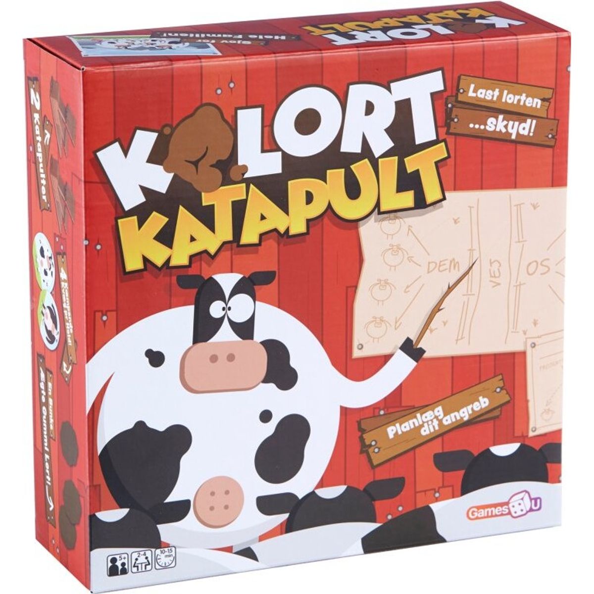 Kolort Katapult Brætspil Til Børn