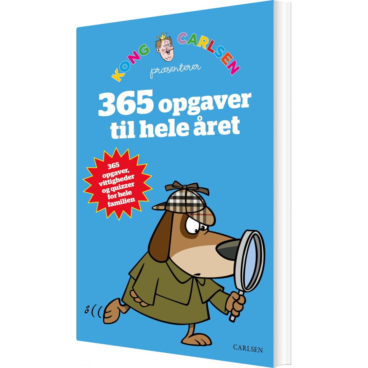 Kong Carlsen - 365 Opgaver Til Hele året - Mia Drehling - Bog