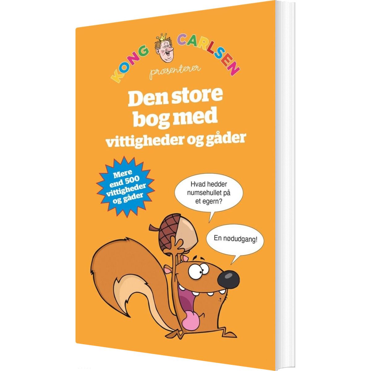 Kong Carlsen - Den Store Bog Med Vittigheder Og Gåder - Bog