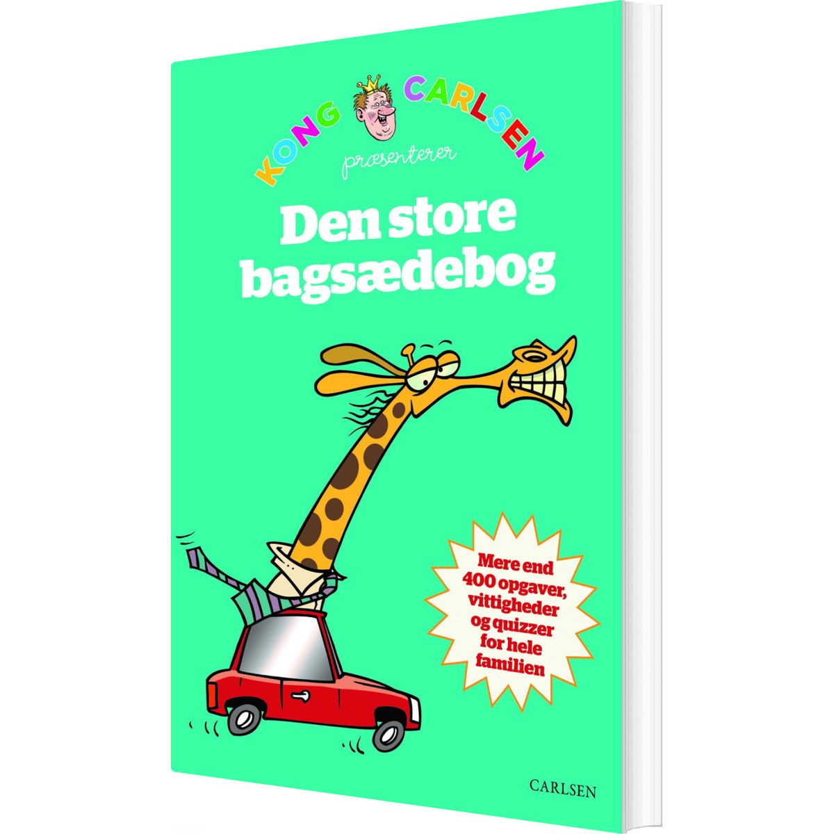 Kong Carlsen - Den Store Bagsædebog - Bog