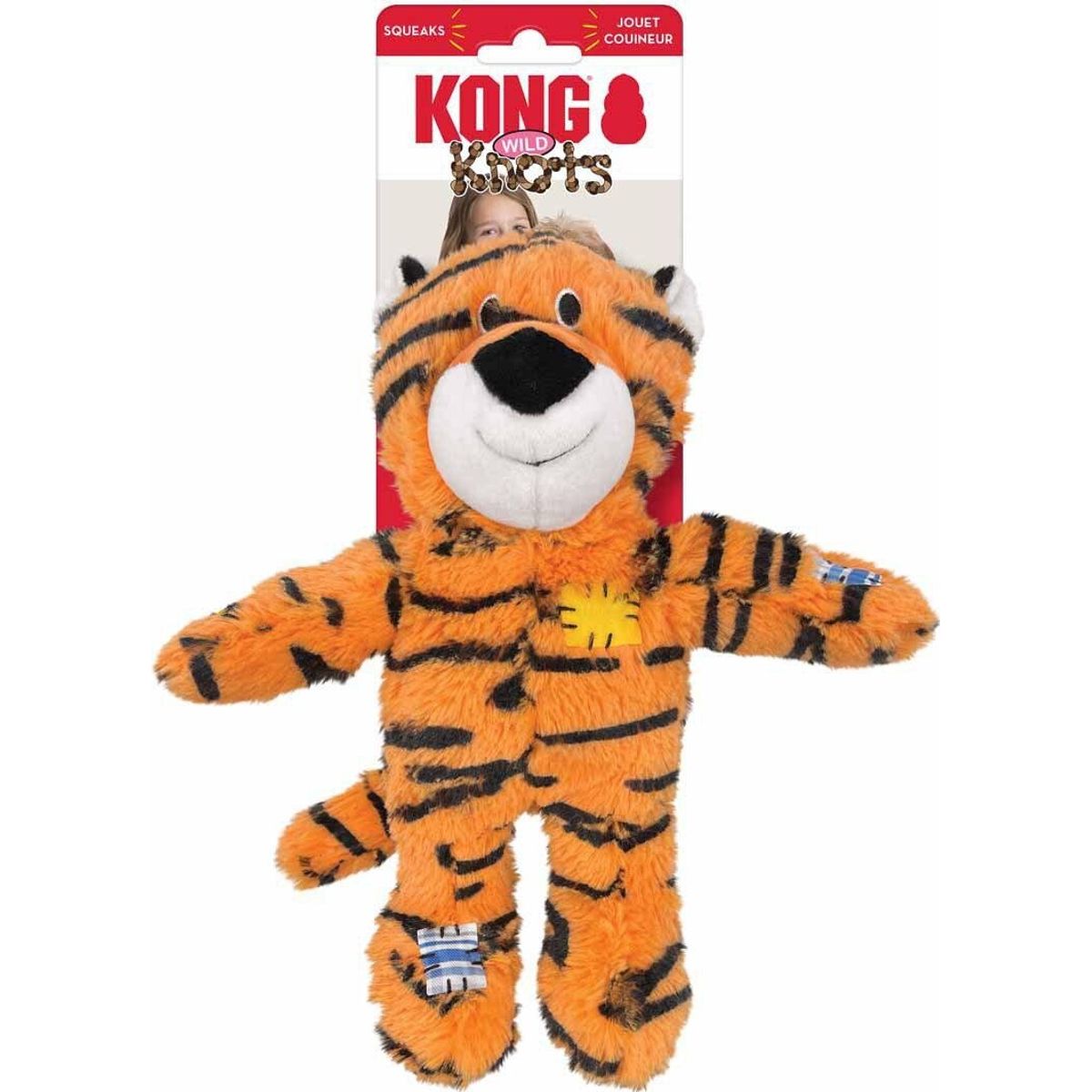 Kong - Knots Bamse - Wild - Tiger - 26 Cm