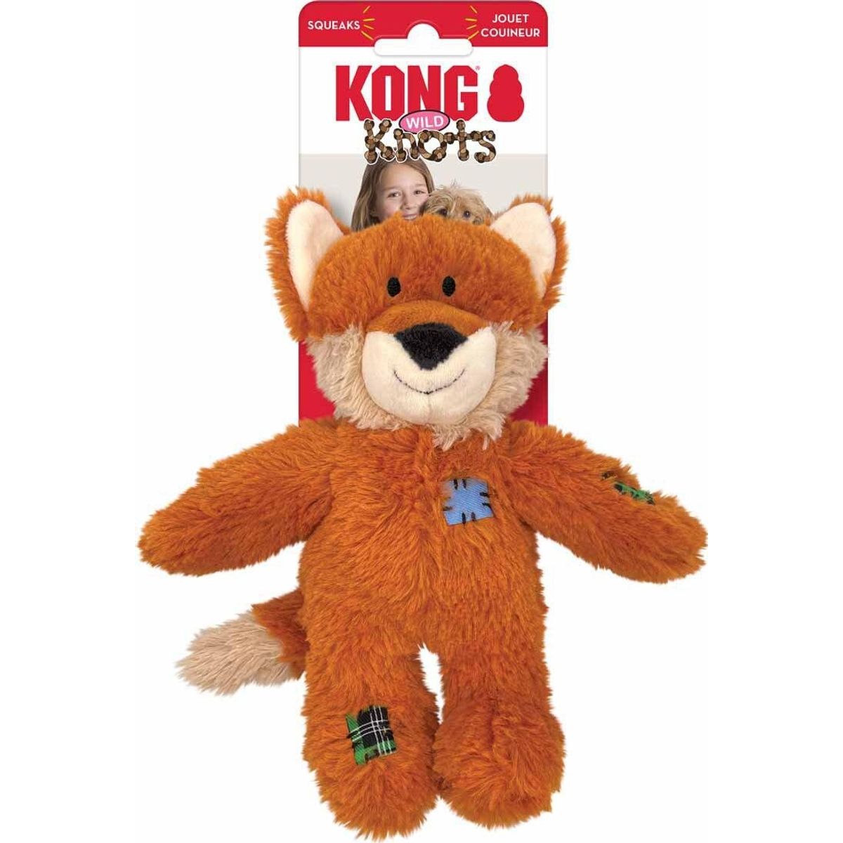 Kong - Knots Bamse - Wild - Ræv - 21 Cm