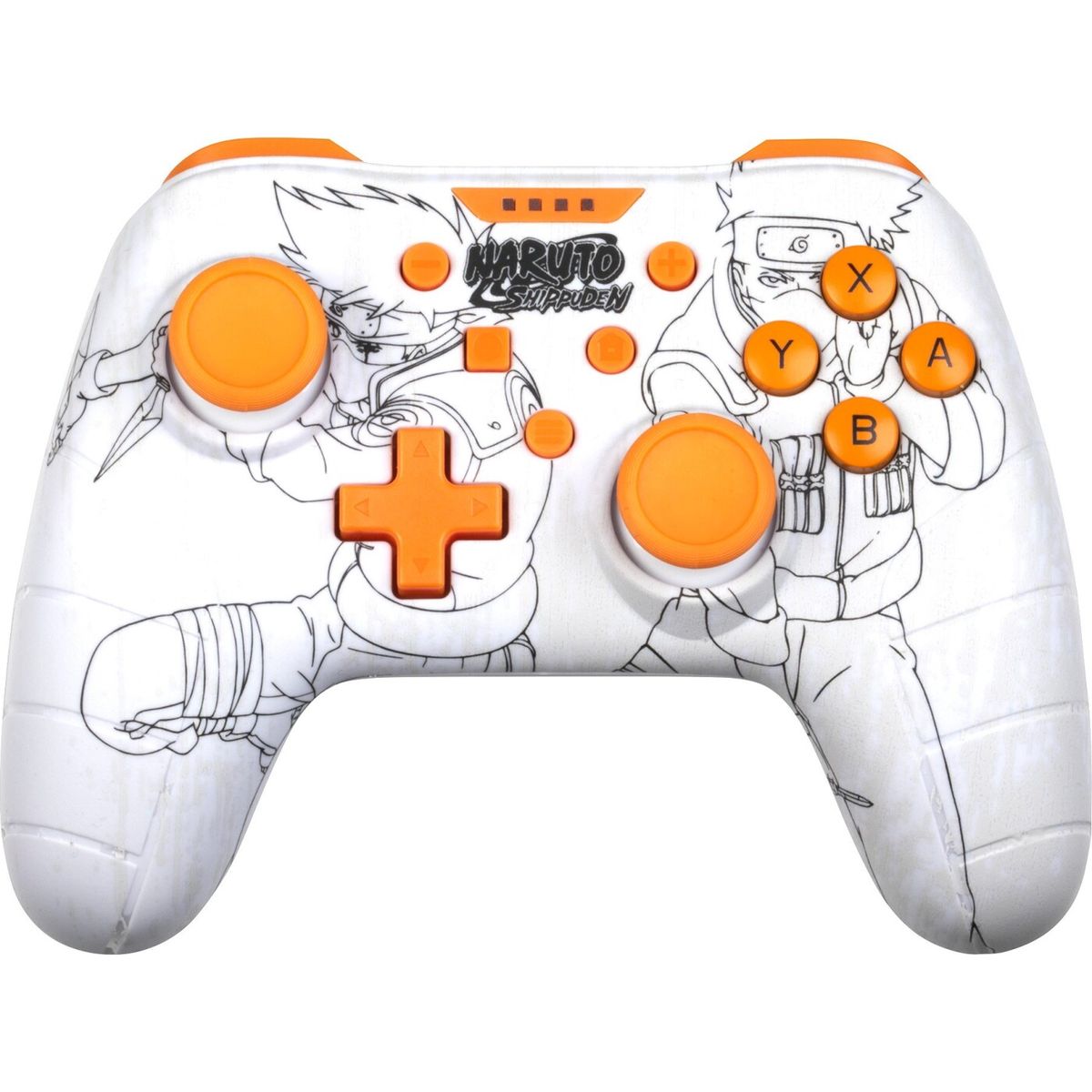 Konix Naruto Wired Switch/pc Gamepad White