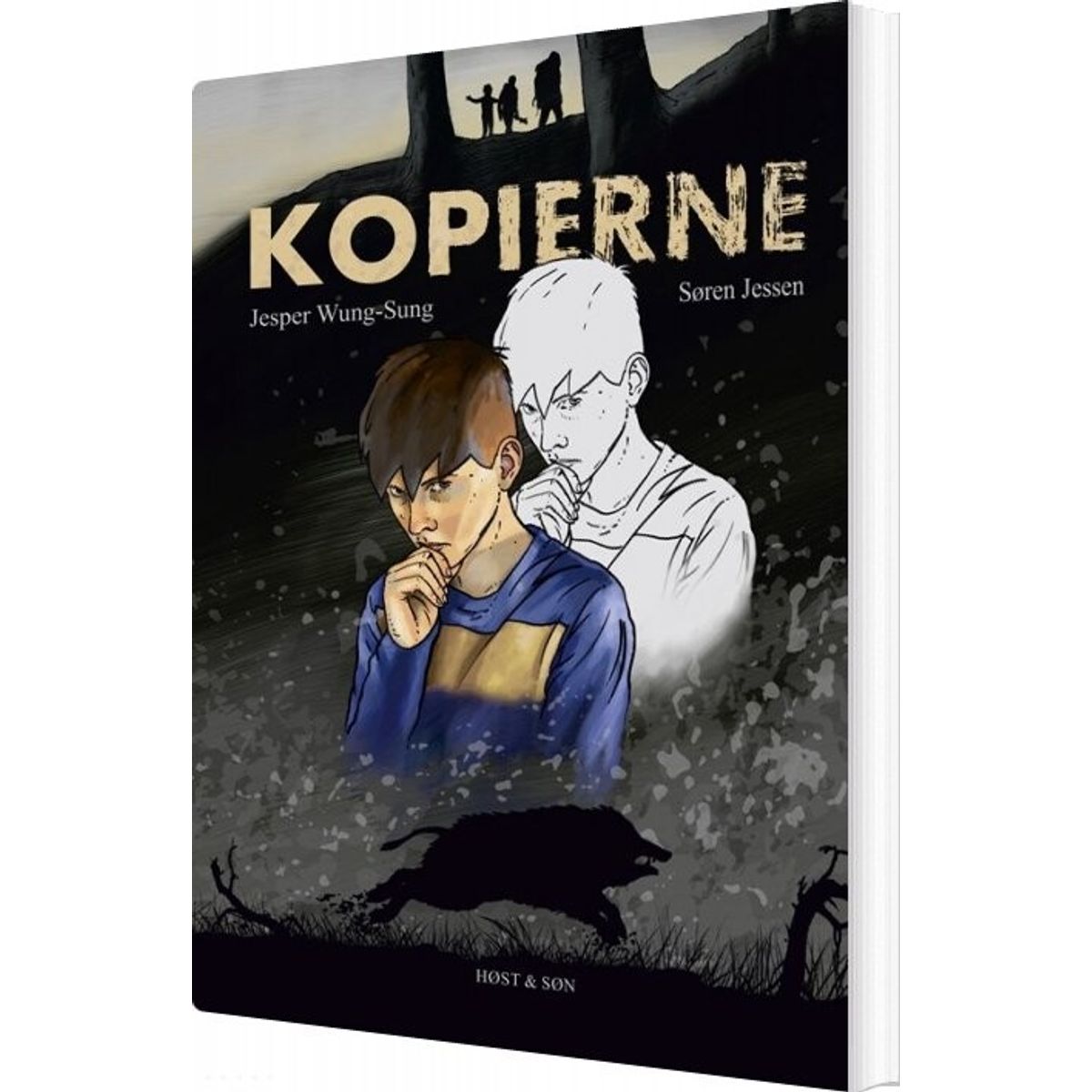 Kopierne - Grafisk Roman - Jesper Wung-sung - Bog