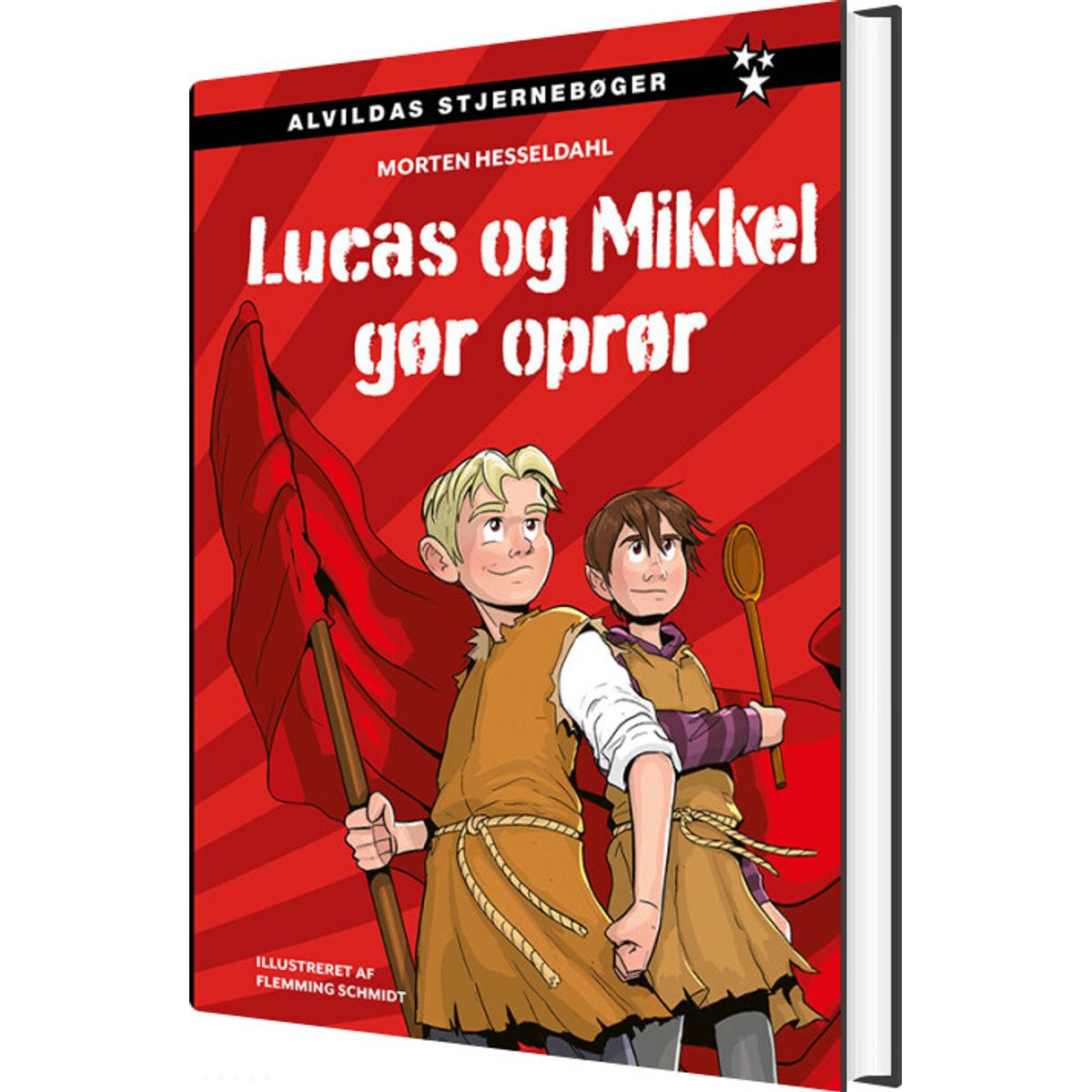 Lucas Og Mikkel Gør Oprør - Morten Hesseldahl - Bog