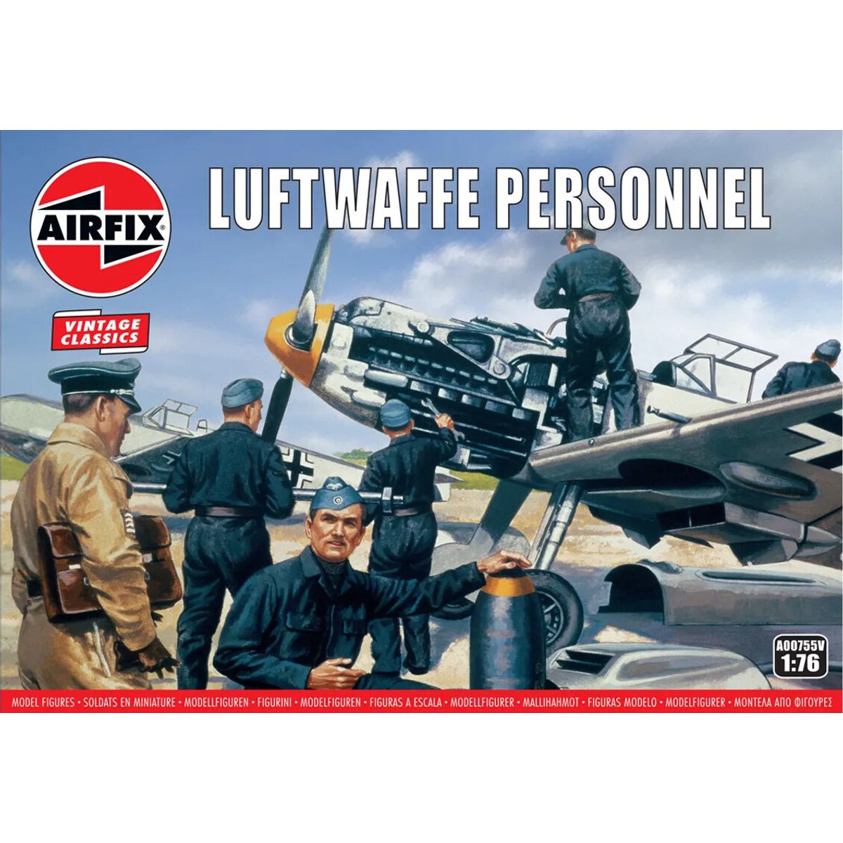 Airfix - Luftwaffe Personnel - Vintage Classics - 1:76 - A00755v