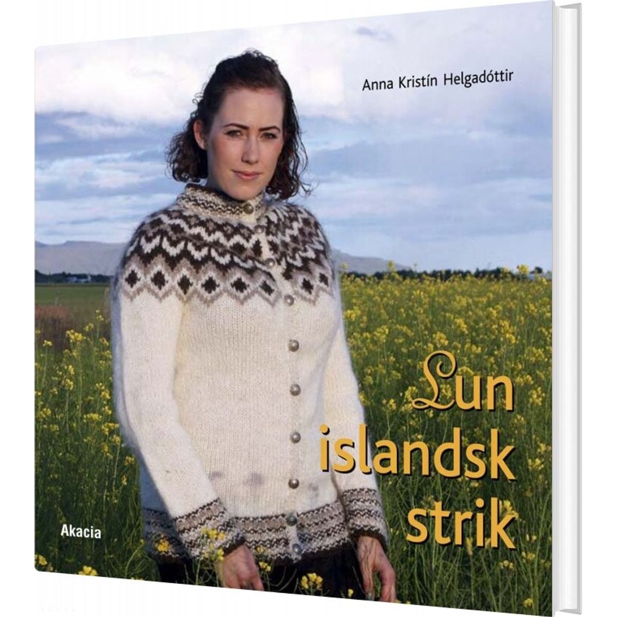 Lun Islandsk Strik - Anna Kristín Helgadóttir - Bog