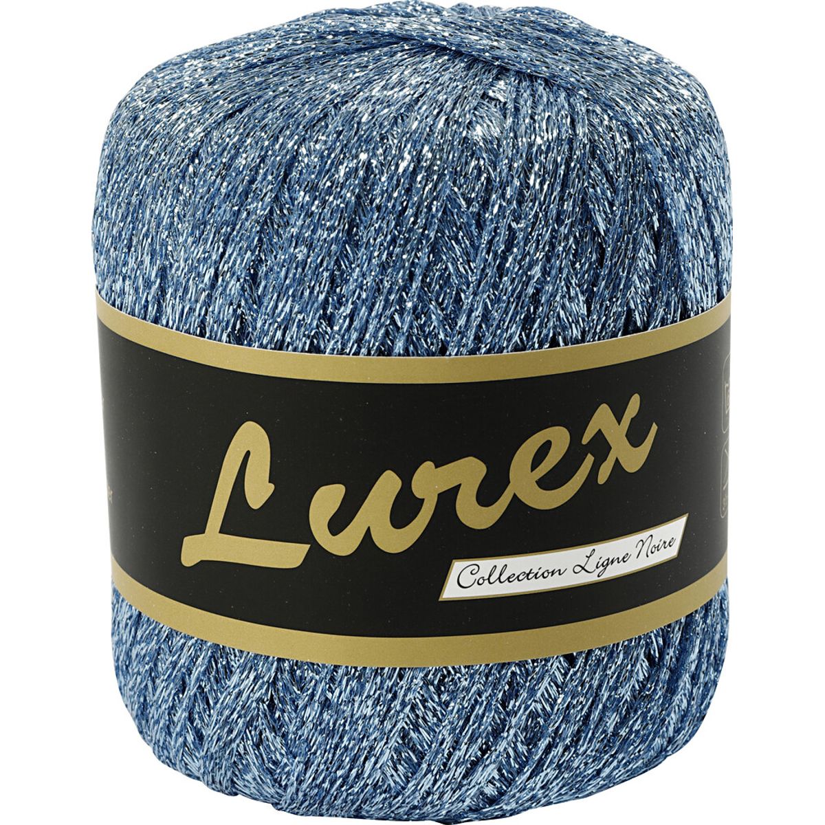 Lurex Garn - L 160 M - Lyseblå - 25 G