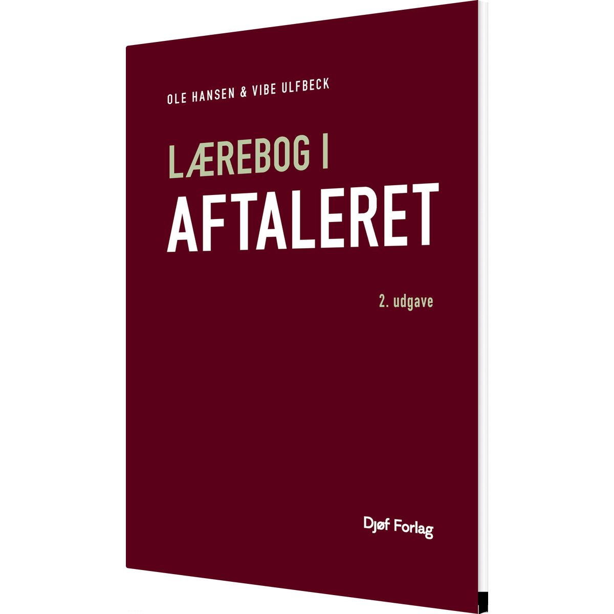 Lærebog I Aftaleret - Vibe Ulfbeck - Bog