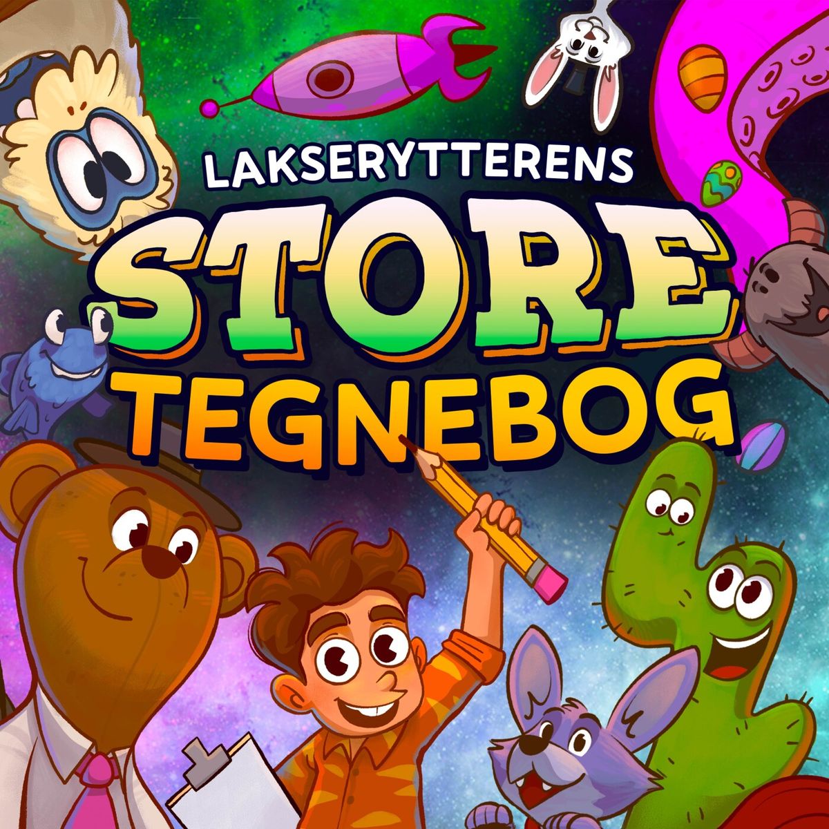 Lakserytterens Store Tegnebog - Lakserytteren - Bog