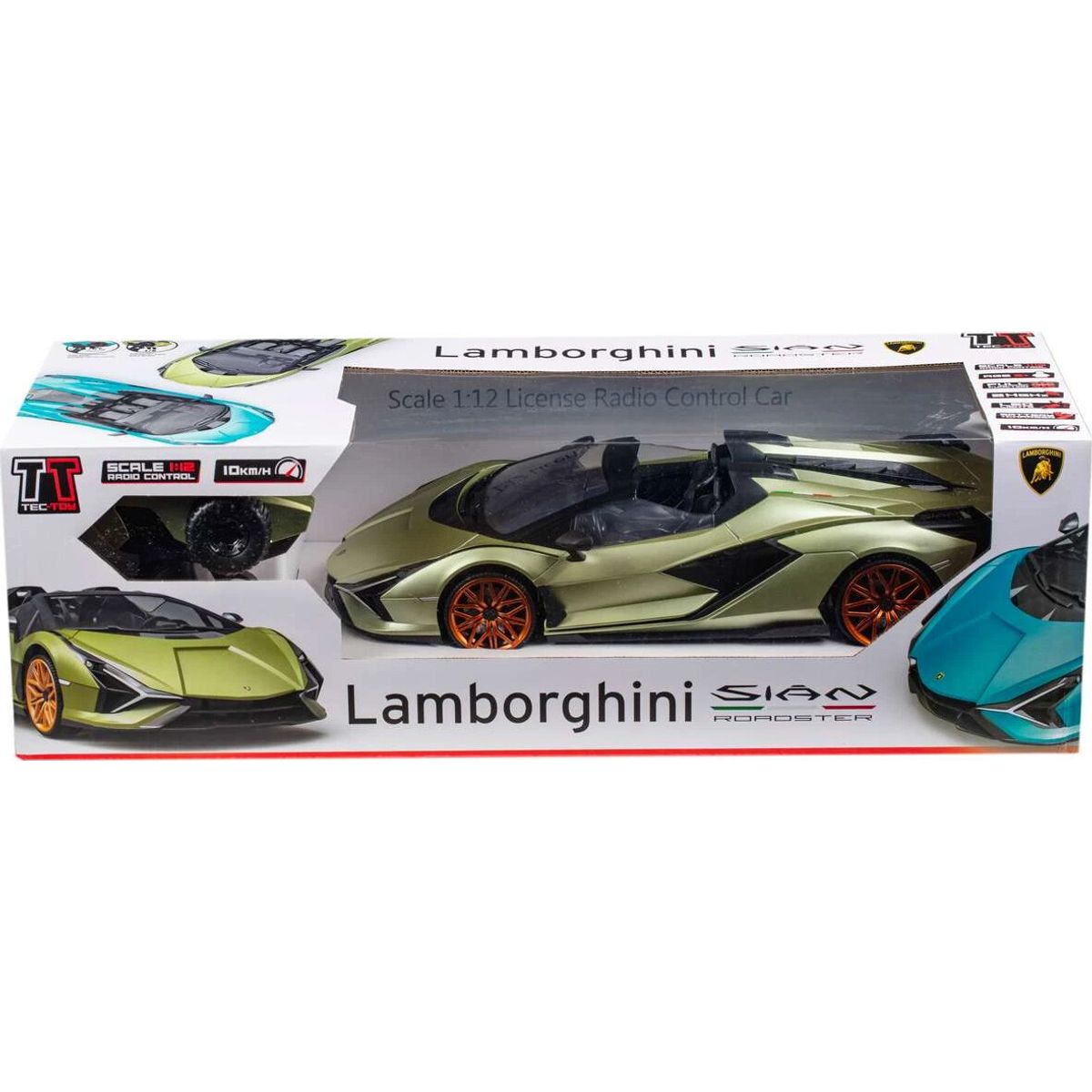 Fjernstyret Lamborghini Sian - 1:12 - 2,4 Ghz - Grøn