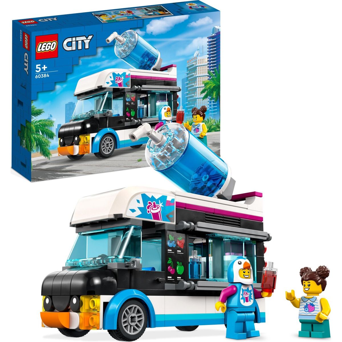 Lego City - Pingvin Slushice Vogn - 60384