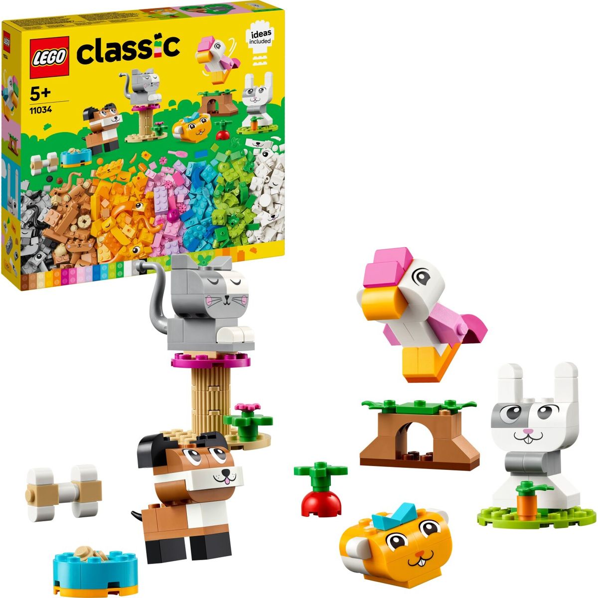 Lego Classic - Kreative Kæledyr - 11034