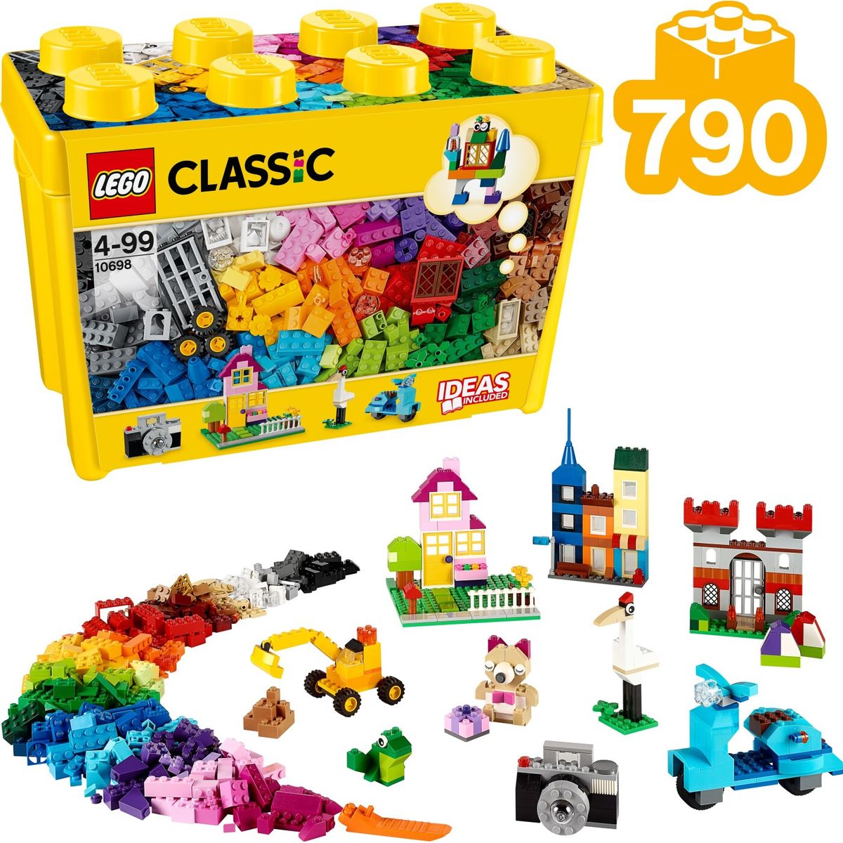 Lego Classic - Kreativt Byggeri - Stor - 10698