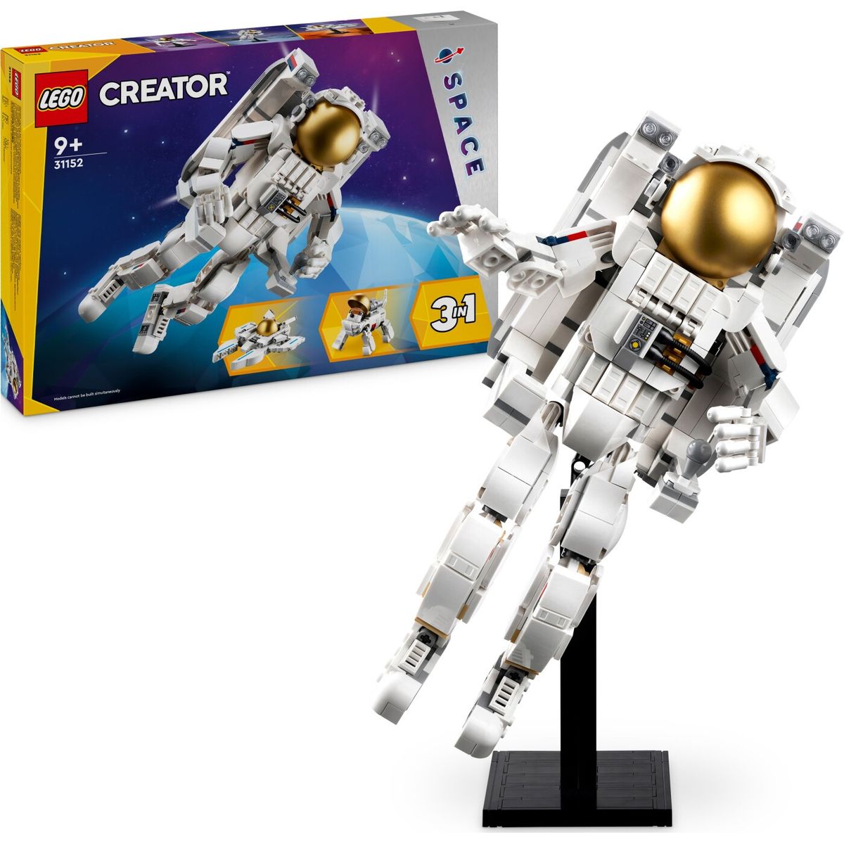 Lego Creator 3-in-1 Space - Astronaut - 31152