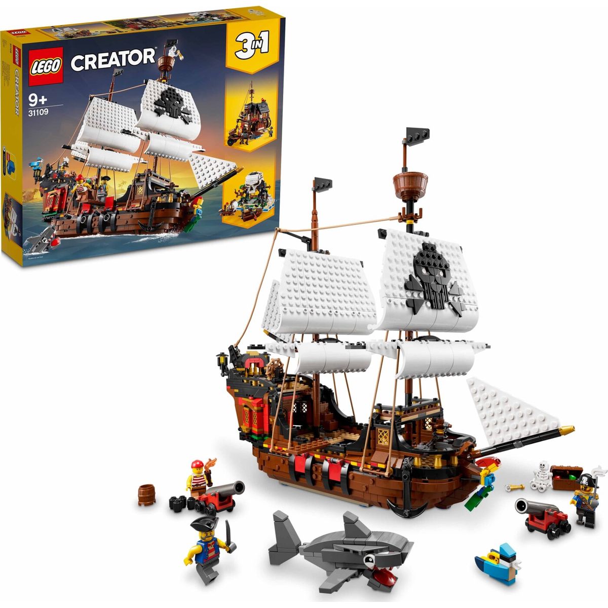 Lego Creator 3-in-1 - Piratskib - 31109