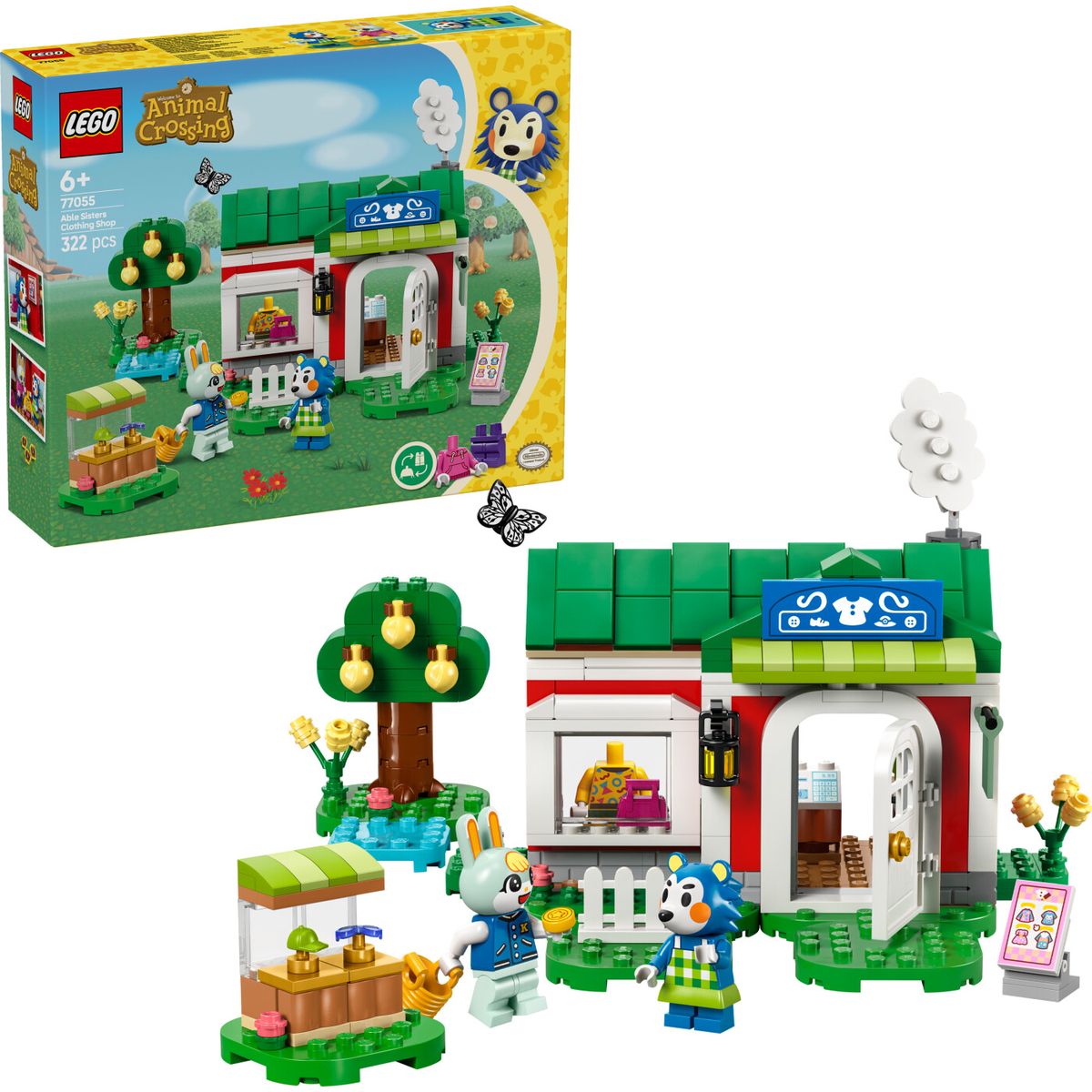 Lego Animal Crossing - Tøjbutikken Able Sisters - 77055