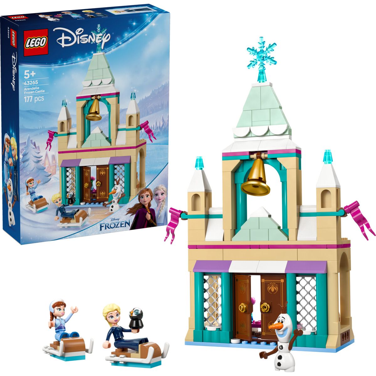 Lego Disney Frozen - Arendal Slot - 43265