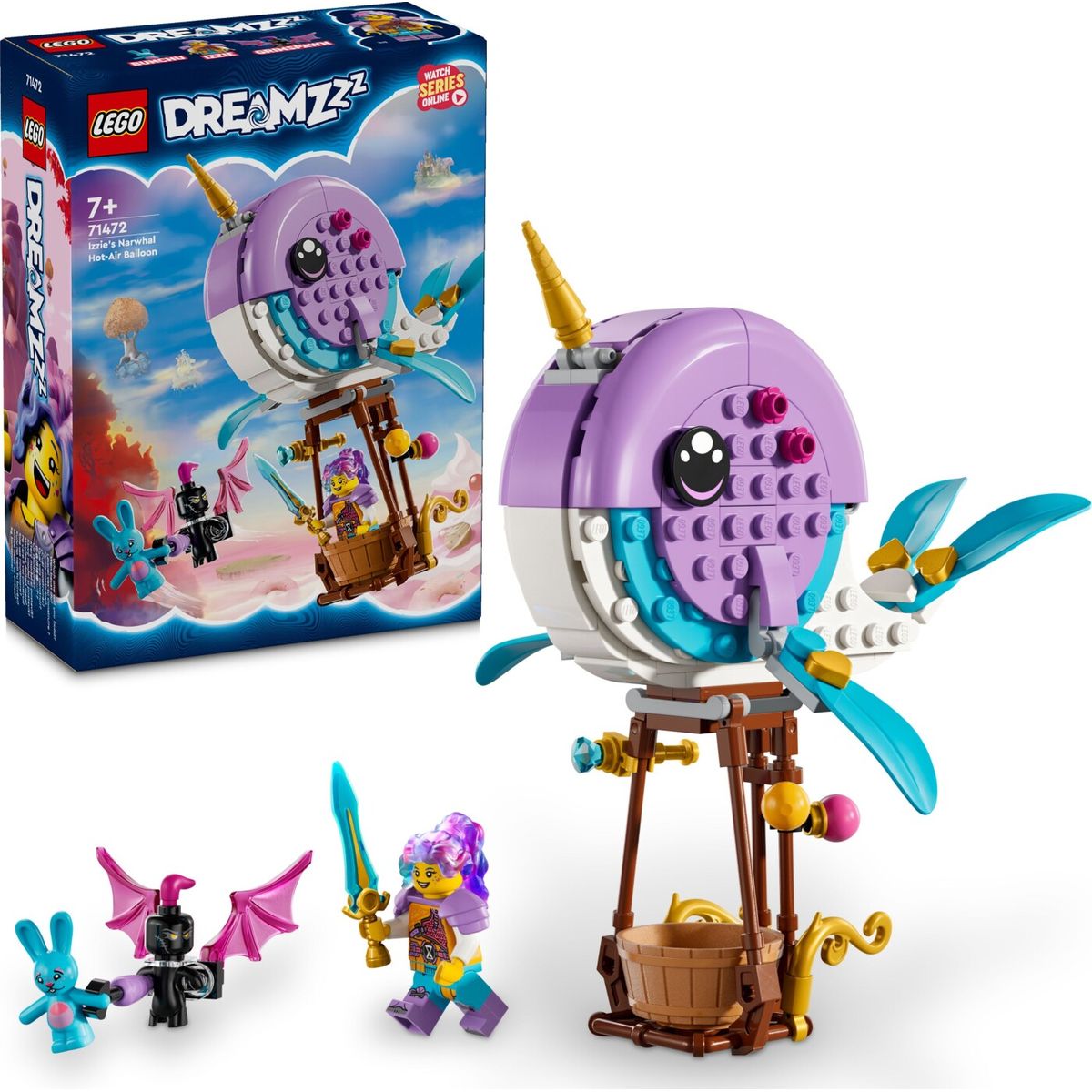 Lego Dreamzzz - Izzies Narhval Luftballon - 71472