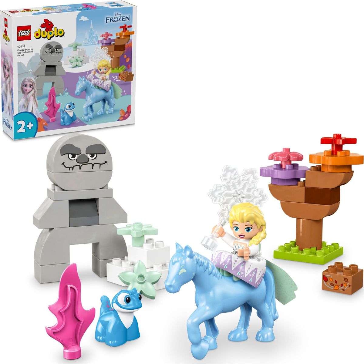 Lego Duplo Frost - Elsa Og Bruni I Den Fortryllede Skov - 10418