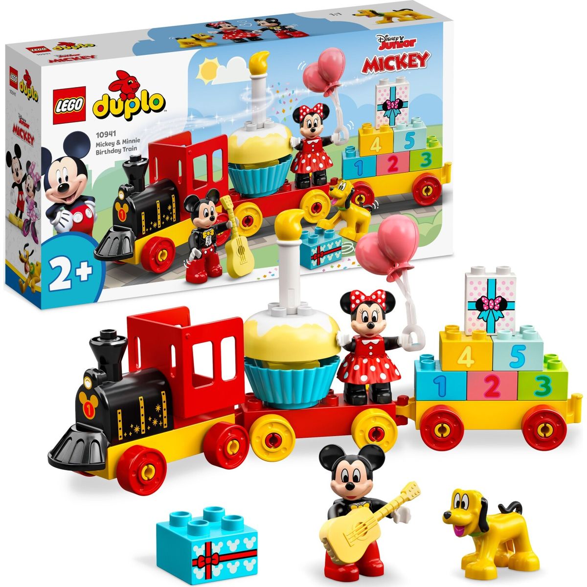 Lego Duplo - Mickey Og Minnie Mouse's Fødselsdagstog - 10941