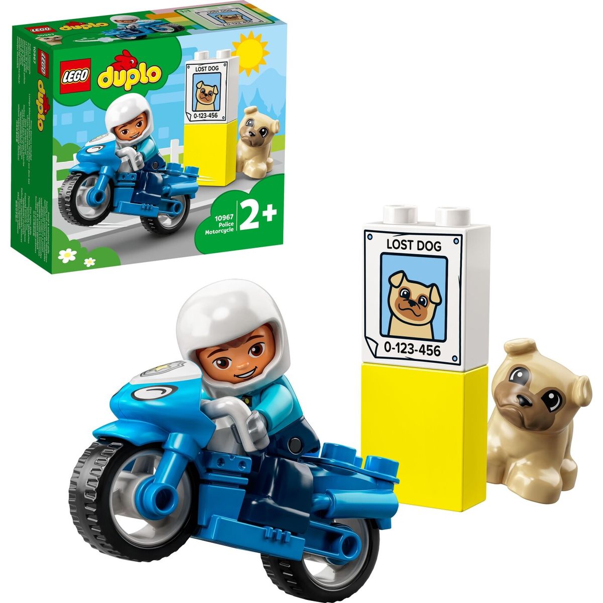 Lego Duplo - Politimotorcykel - 10967