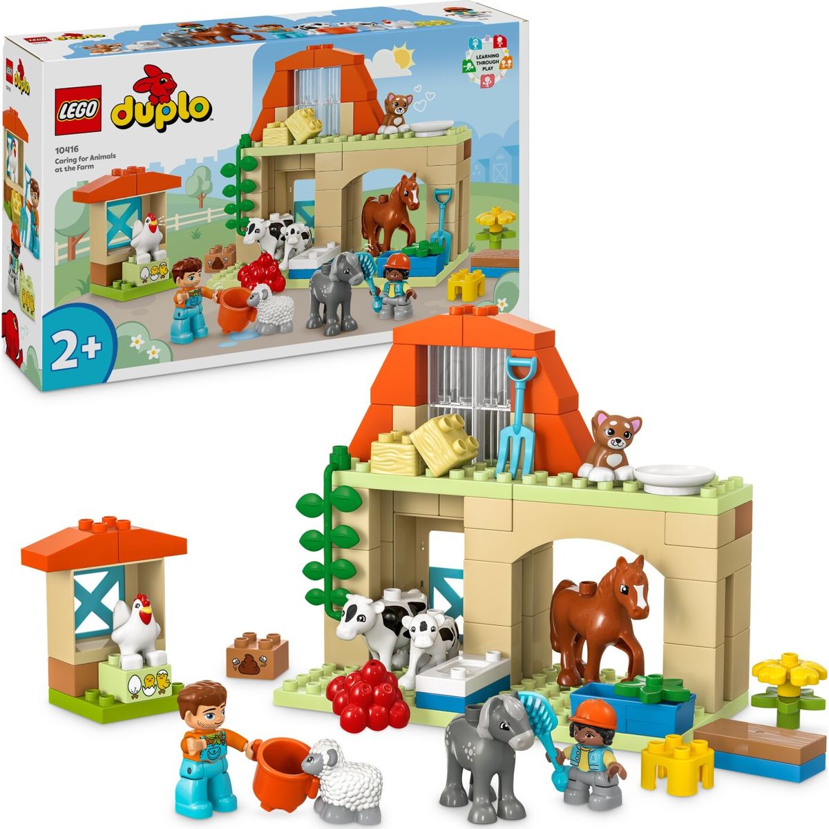 Lego Duplo - Pasning Af Bondegårdens Dyr - 10416