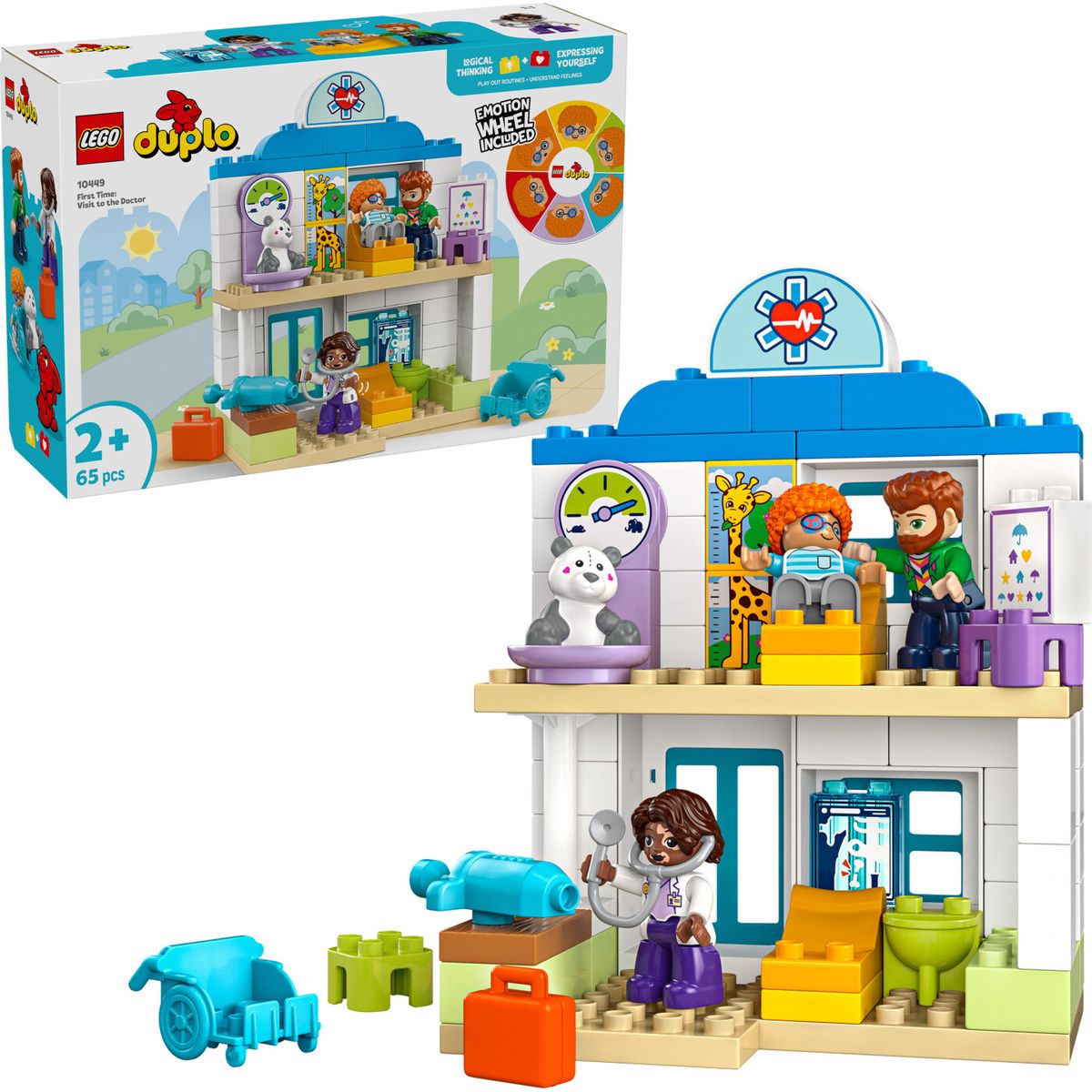 Lego Duplo - Første Gang - Besøg Hos Lægen - 10449