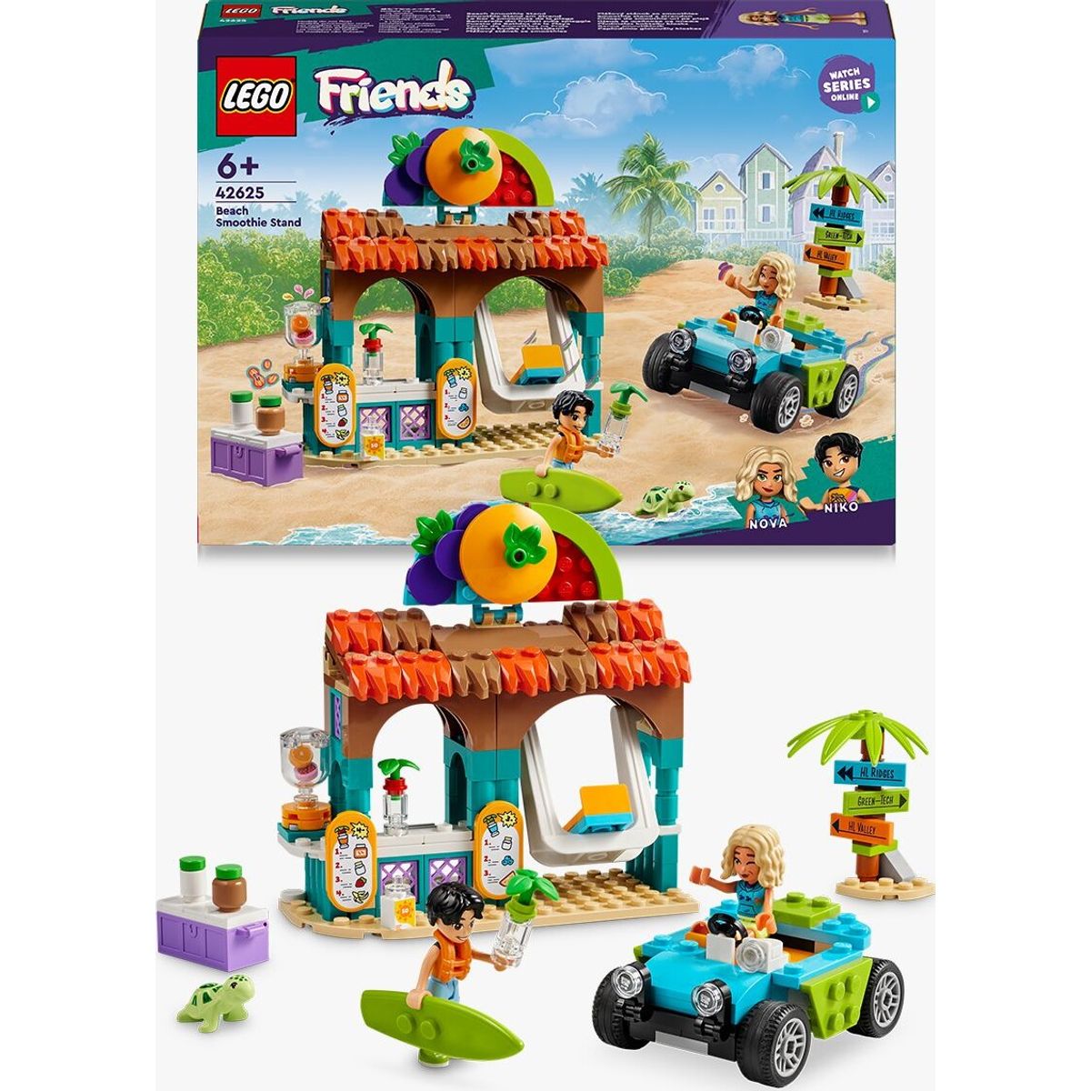 Lego Friends - Smoothie Bod Ved Stranden - 42625