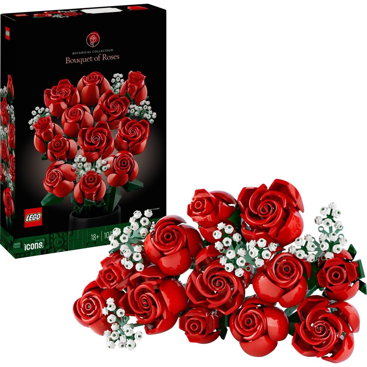 Lego Icons Botanical Collection - Buket Roser - 10328