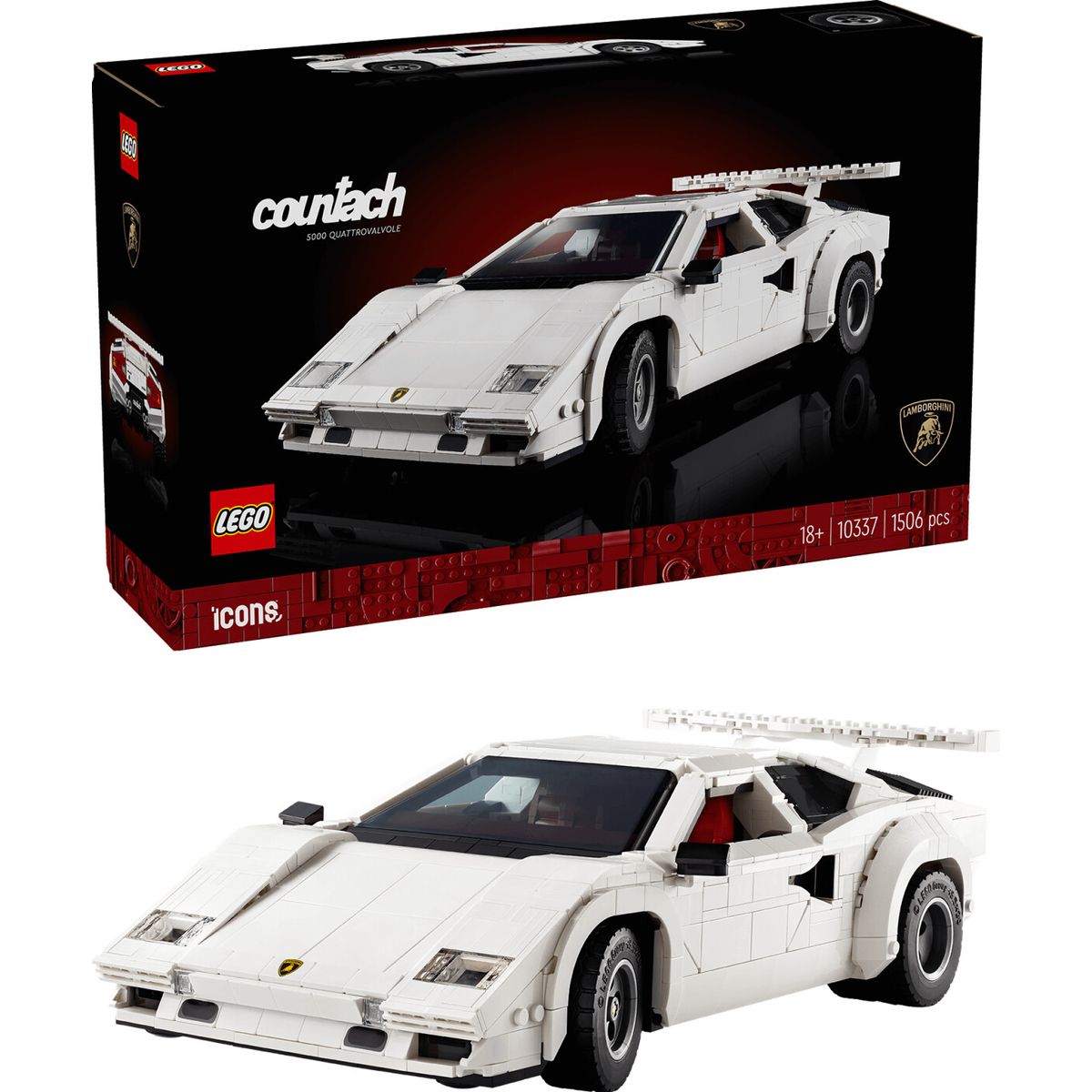 Lego Icons - Lamborghini Countach 5000 Quattrovalvole - 10337